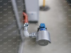 Ventilations-Systeme für Roboterschutzhüllen (Belüftung, Druckausgleich)